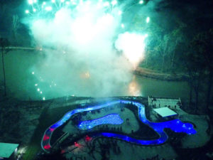 Fireside RV Resort Fireworks Show for Halloween